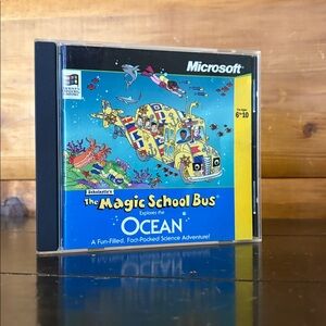 1995 "The Magic School Bus Explores the Ocean" Microsoft & Scholastic